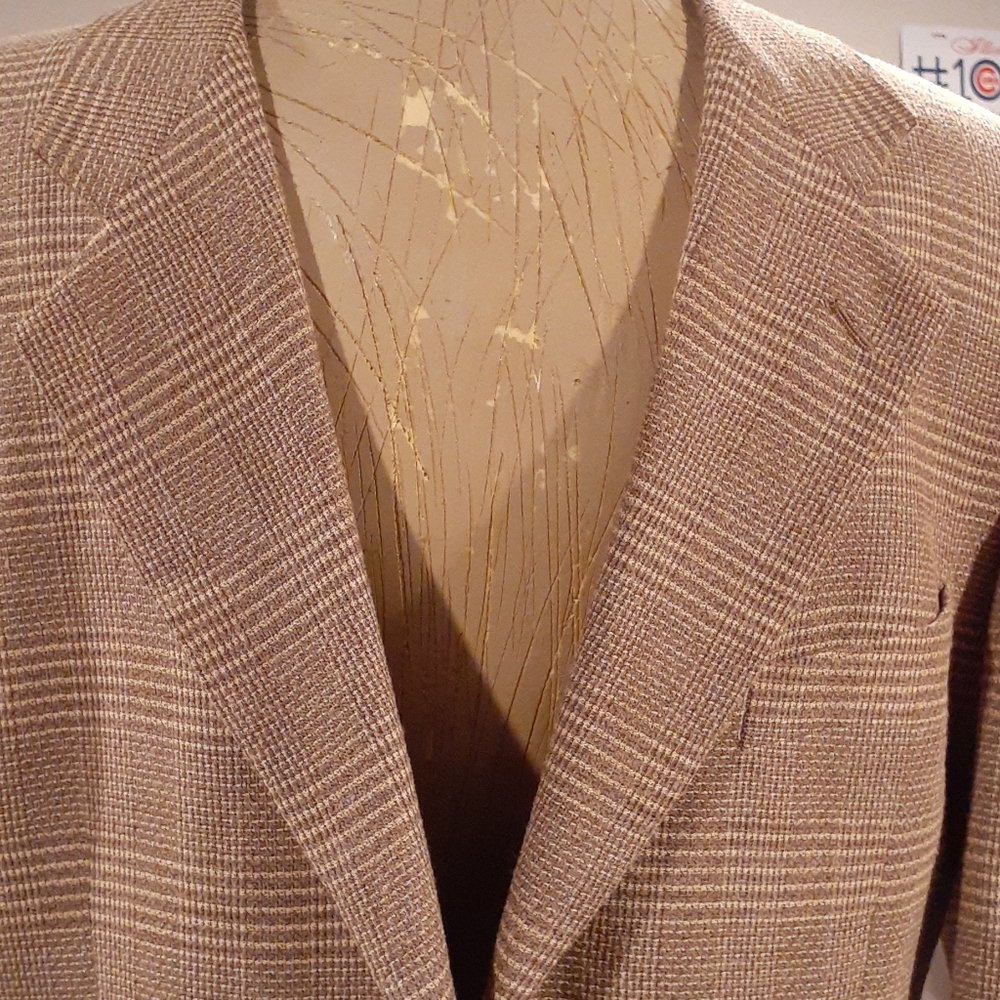 Superb Men Sport Coat Sold by Neiman Marcus 42L - Picture 3 of 12